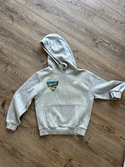 Upcycled Kids Nike Aska's Animals Hoodie